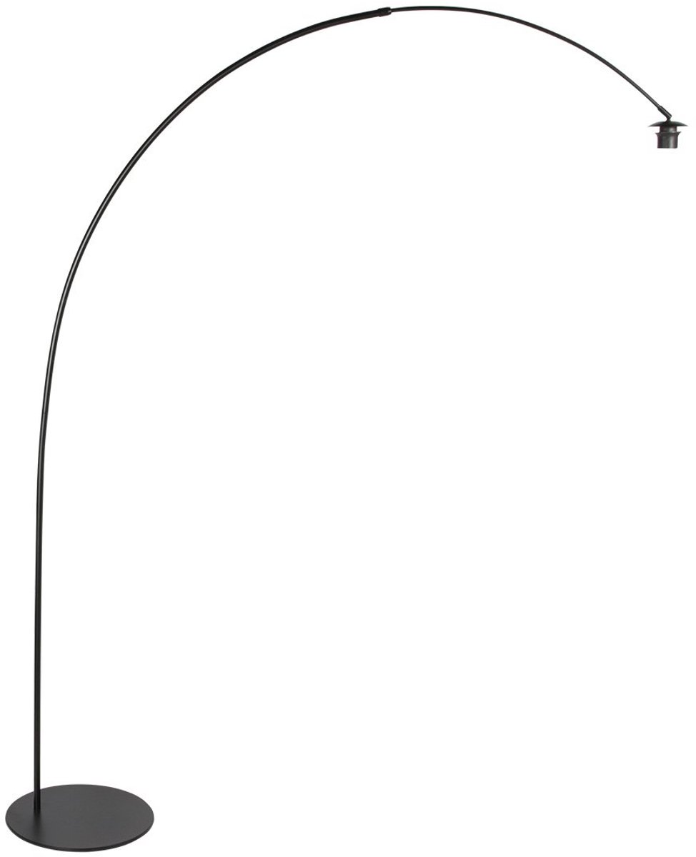Anne Lighting - vloerlamp - Curve - zwart - metaal - losse armatuur - E27 - 4219ZW