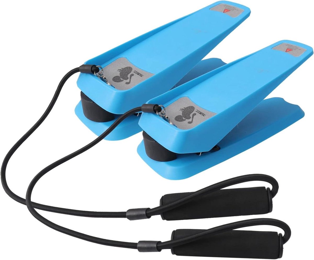 Mini Pedaaltrainer - Beenoefeningen Apparaat - Thuis Fitness - Compact Ontwerp - 30 x 12 x 12 cm - Blauw