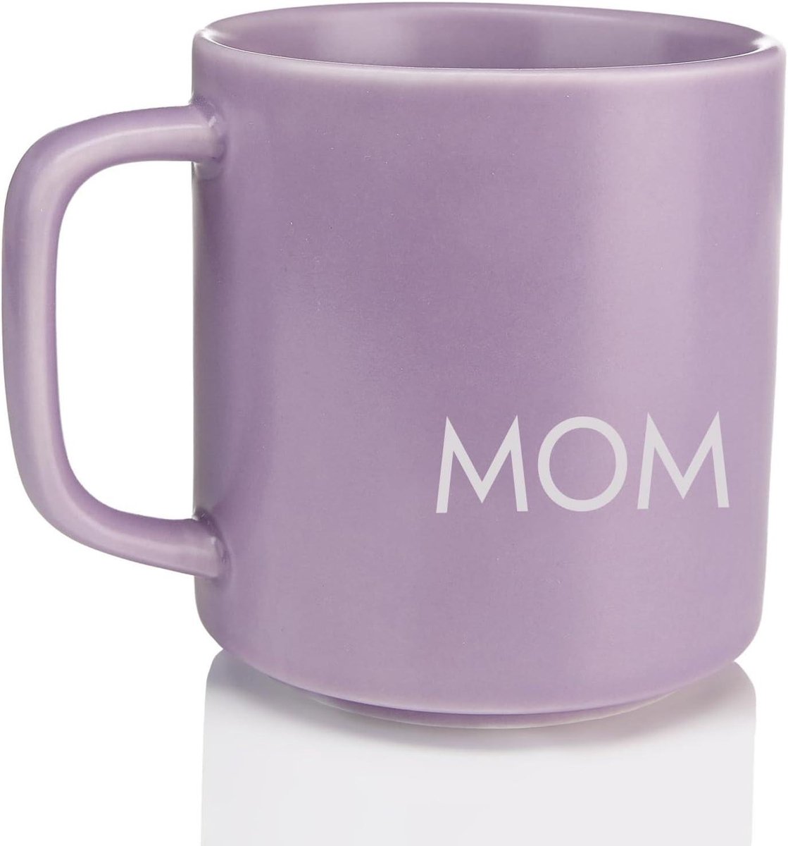 Koffiemok Mama - Moederdag cadeau - Warme dranken - Keramiek design - 250 ml - Lavendel