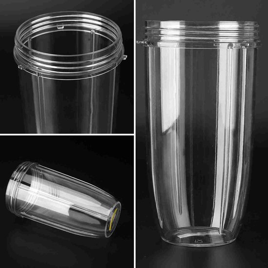 Vervangende sapcentrifuge-beker voor 18/24/32 oz, geschikt voor extractors, ideaal voor smoothies en sapextractie (32 oz) — afbeelding 4
