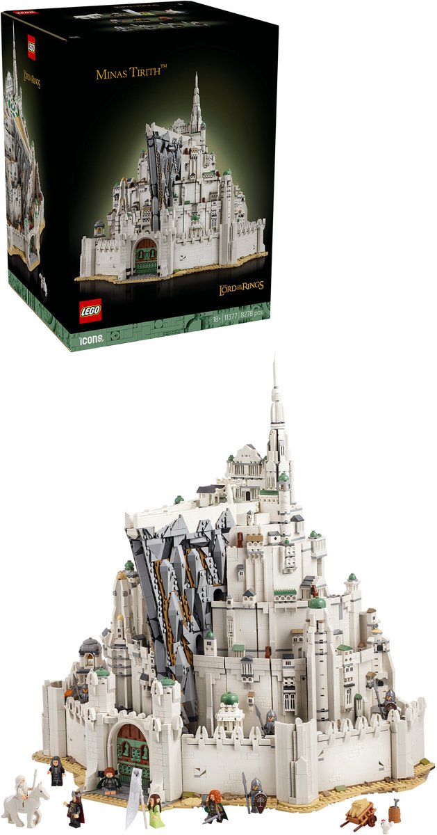 LEGO Icons The Lord of the Rings: Minas Tirith Bouwpakket voor Volwassenen - 11377 — afbeelding 19