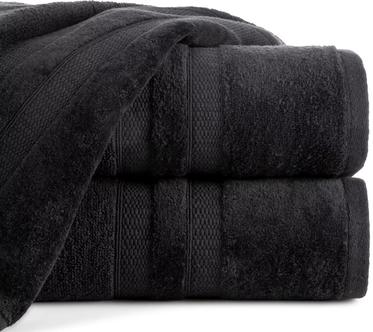 Porto Terry Handdoek 50x90 cm Zwart 500 g/m²