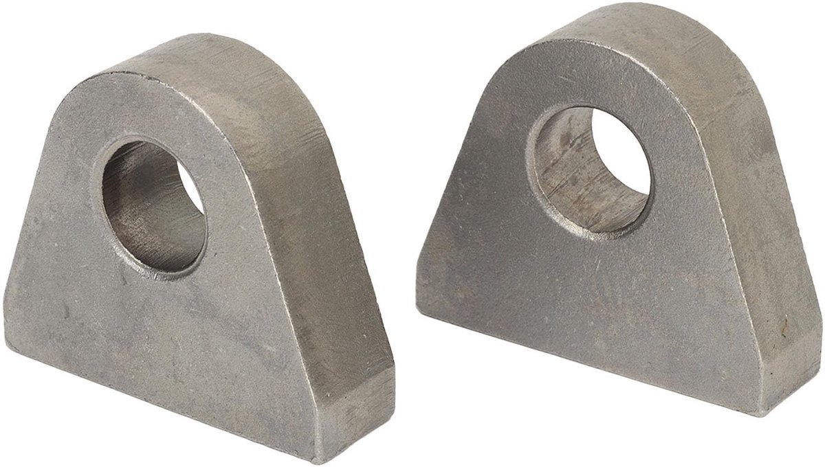 Dailygoods- Gaffelbevestigingen Heavy-Duty - Beugelmontage - Stalen Beugels - Probleemloze Installatie - Zware 1 Inch Dikke - Veelzijdige Functionaliteit - Beugelbevestigingen