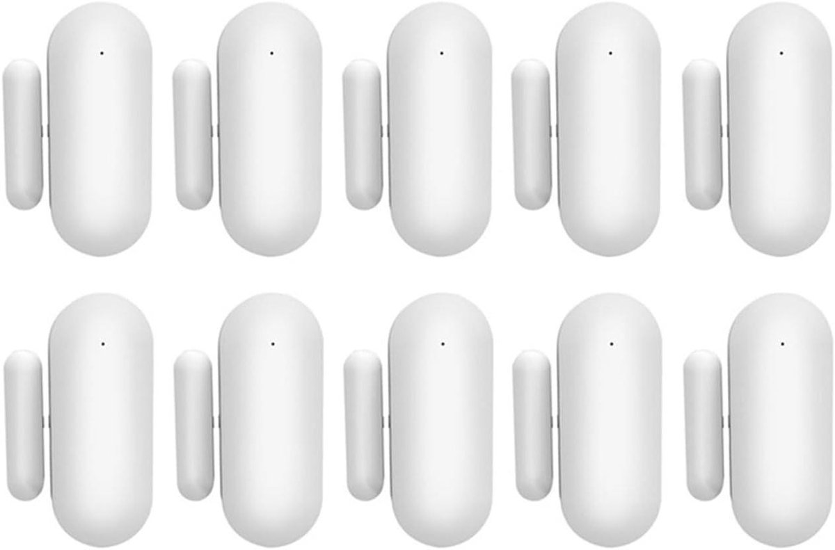 Deursensor - Alarm Detector - Woningbeveiliging - Directe App Melding - 10mm - Wit