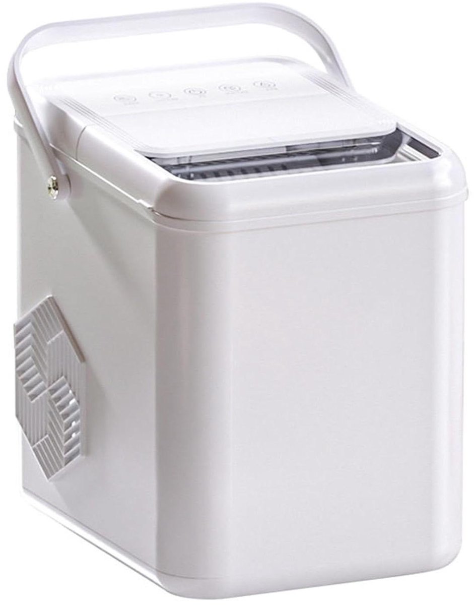 Draagbare Ijsmachine - Apparaat voor ijs - Snelle ijsproductie - Stil en compact - 9 ijsblokjes - Zwart
