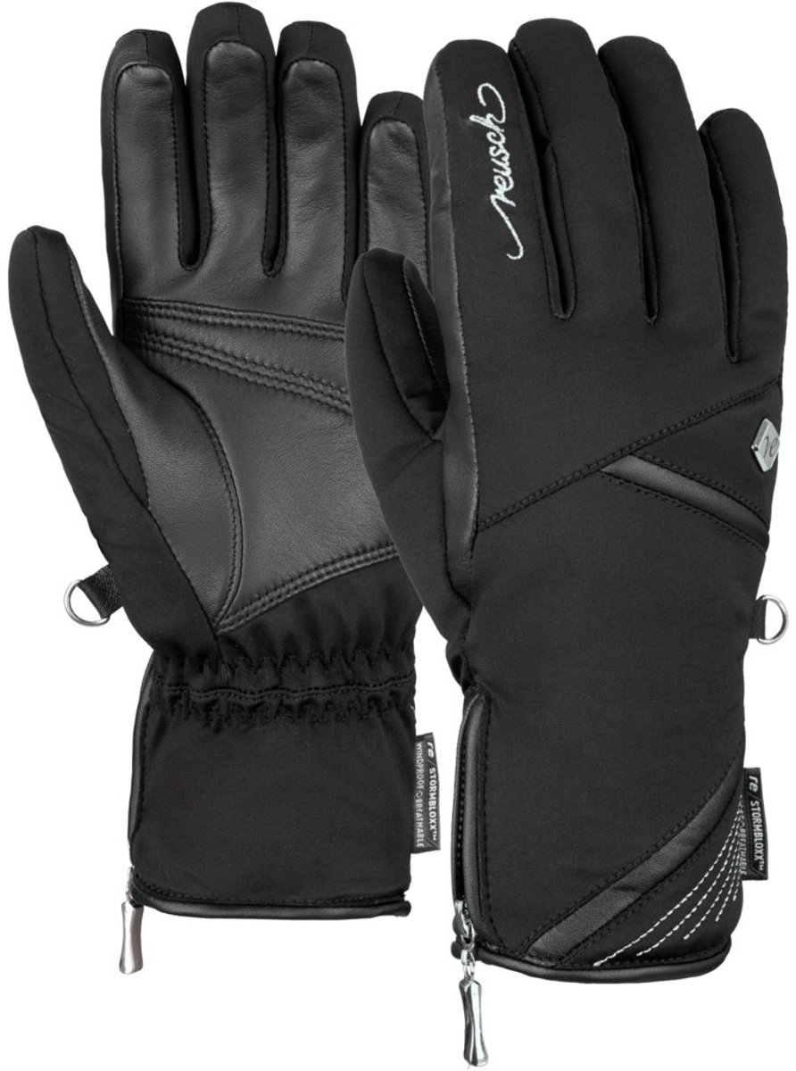 Reusch Lore Stormbloxx dames skihandschoenen Zwart