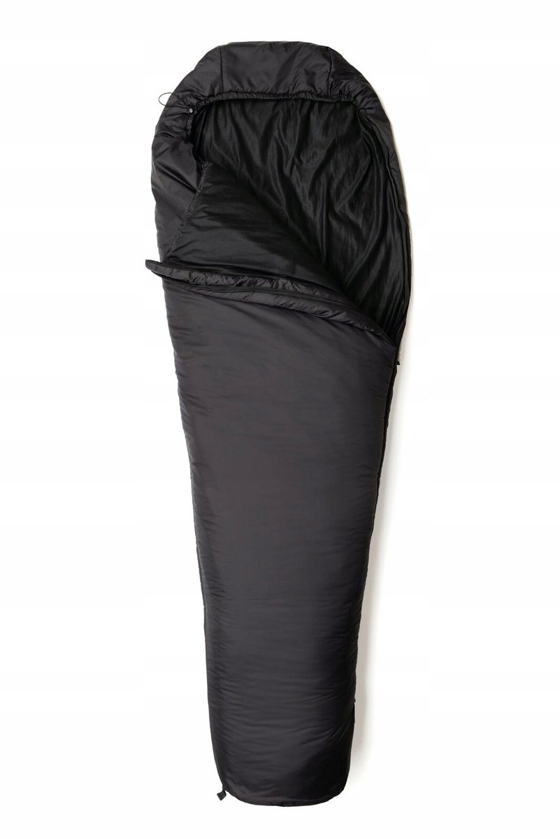 Snugpak Softie 3 Mumie Slaapzak - Zomer - Links Rits - Zwart