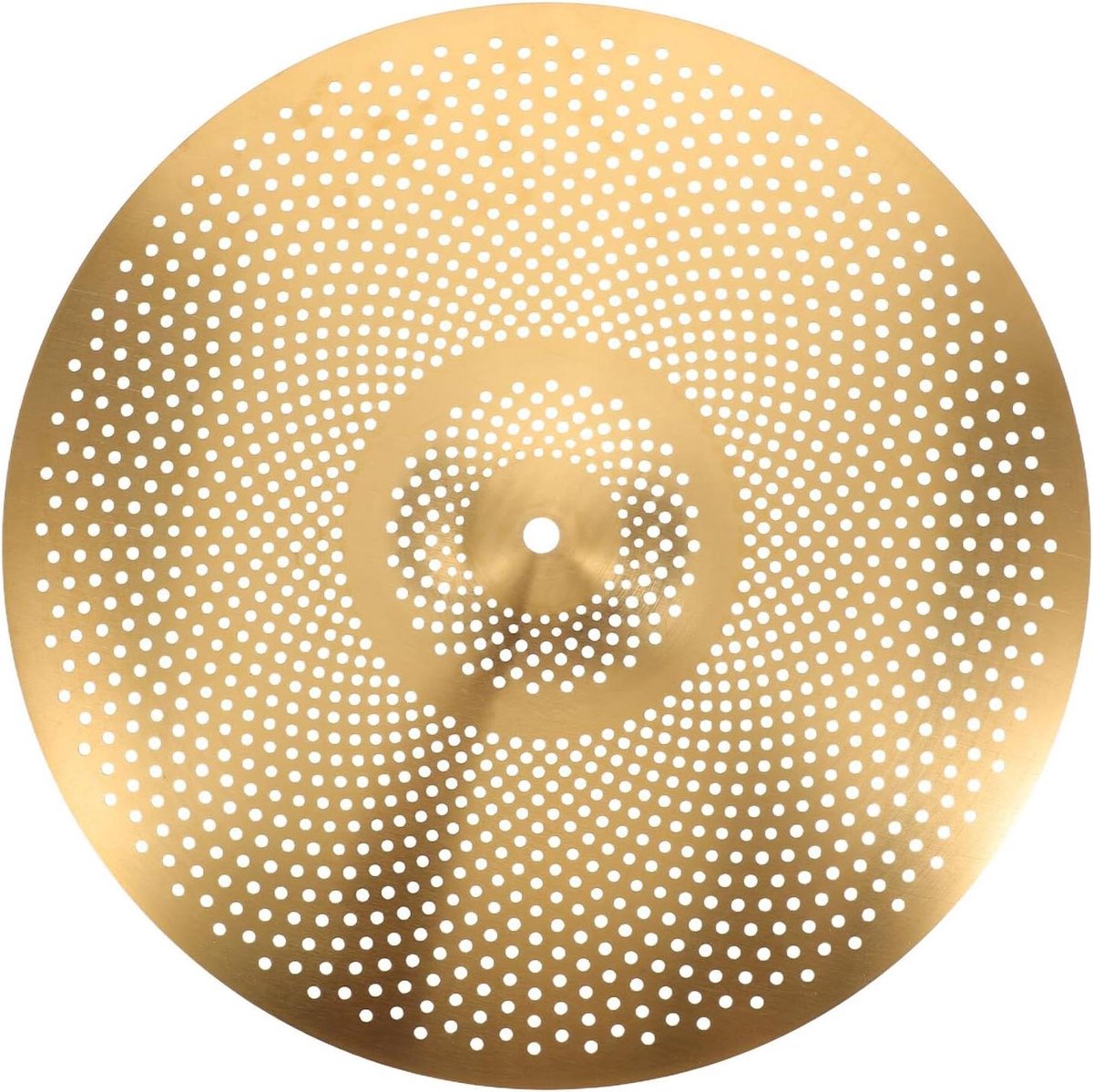 Drum Cymbal Dampers - Stille Bekkens - Geluidsarm Oefenen - Authentieke Respons - 395 cm Diameter - Goud