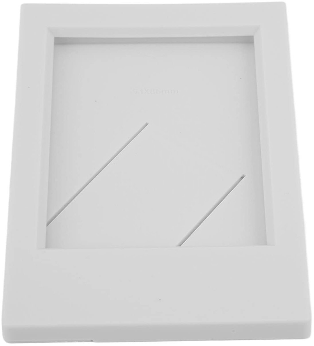 Dailygoods - Fotolijst - Mini Foto's - Rechthoekige Desktop Fotolijst - Grijs - Decoratief voor Muur - Geschikt voor Mini8, 9, 7S, 25, 70, 90