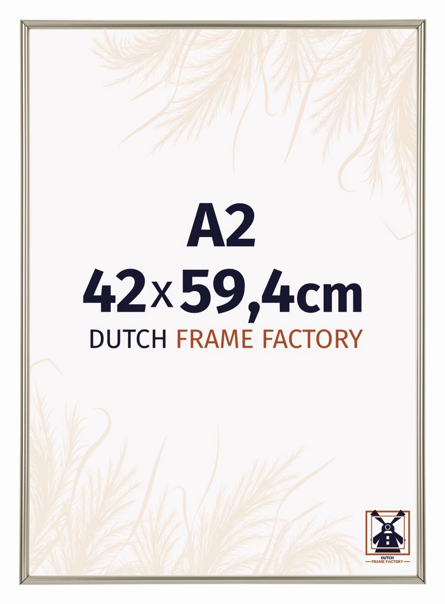 Dutch Frame Factory Fotolijst A2 42x59,4 cm - Kunststof - Champagne - Angers