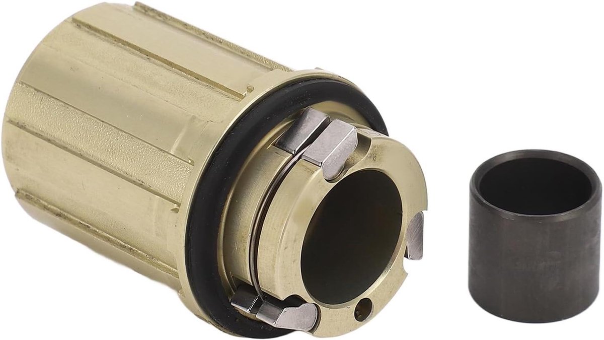 Fiets Freehub Body - Onderdeel Wiel - Fietsen Onderhouden - Aluminiumlegering Hoge Sterkte - 15mm Gat - Zilver