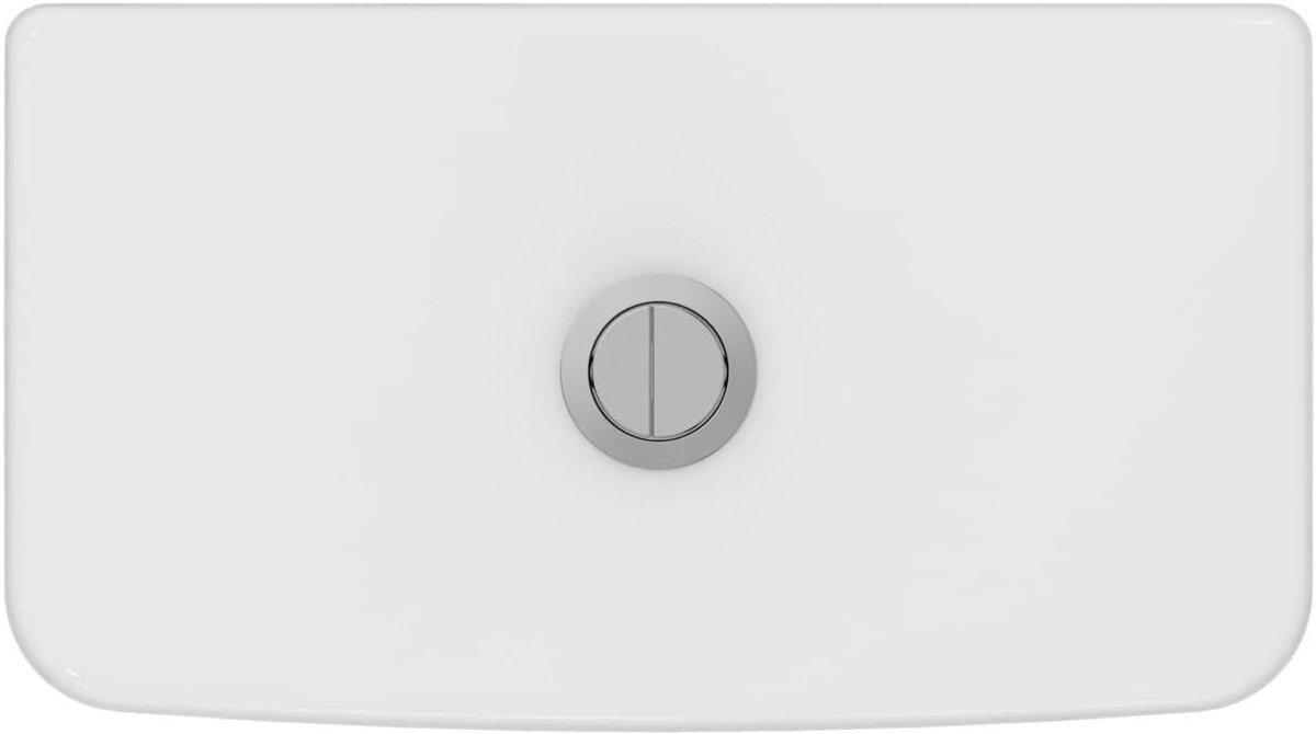 Toilet Reservoir - Spoelbak Onderdeel - Toilet Reparatie - Bodeminlaat - 6 Liter - Wit