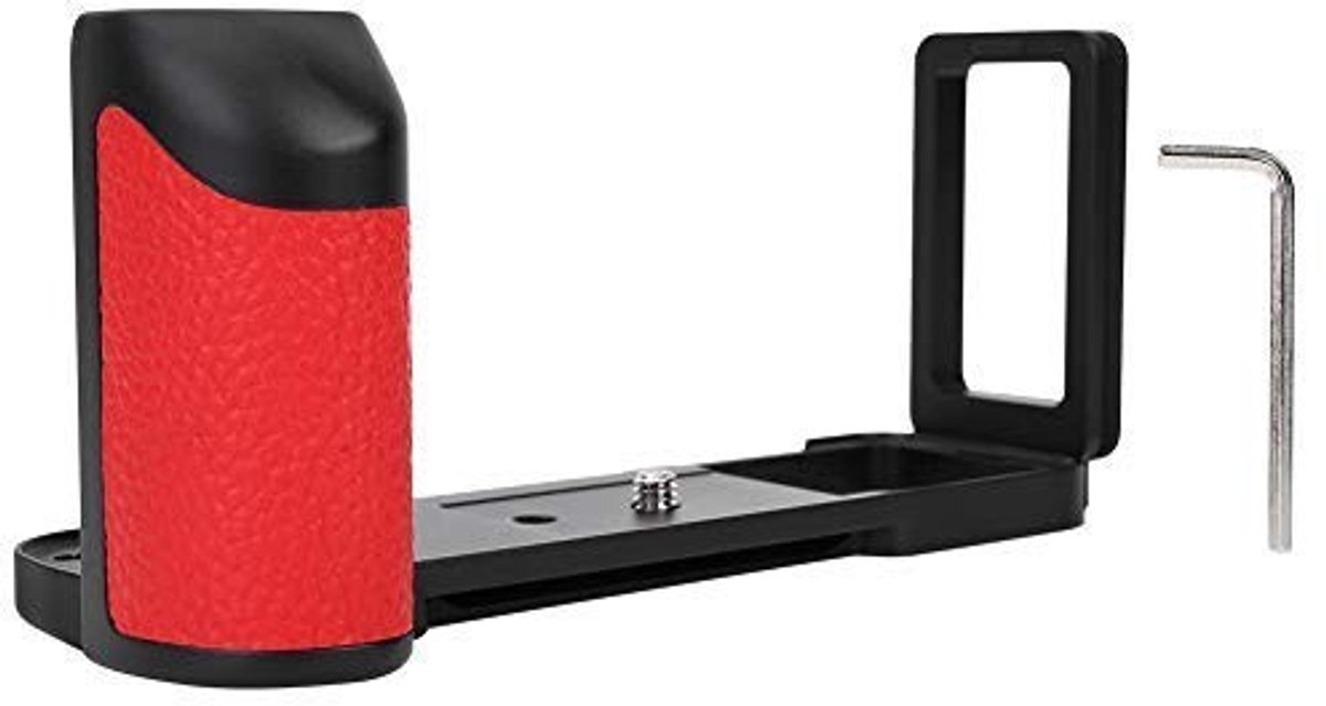 JHUBERS - L-Bracket Afneembare Snelwisselplaat - Geschikt voor 50R - Lichtgewicht en Robuust - Aluminium - Snelle Toegang tot Batterij - P...