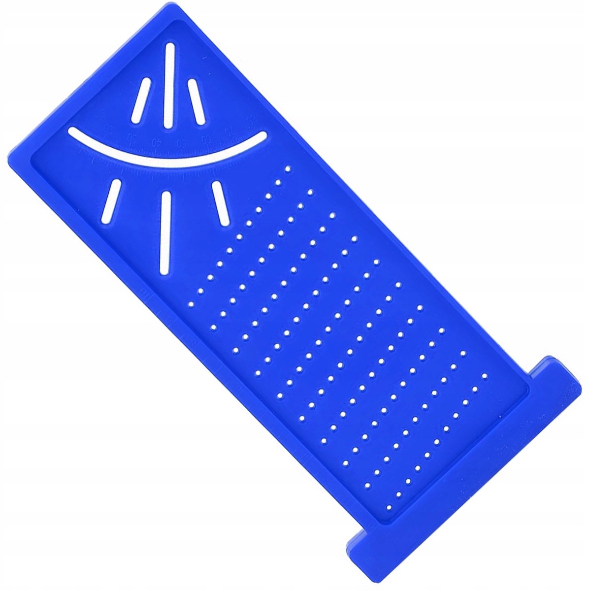 3D Gatenmarker Liniaal met Potlood - Blauw