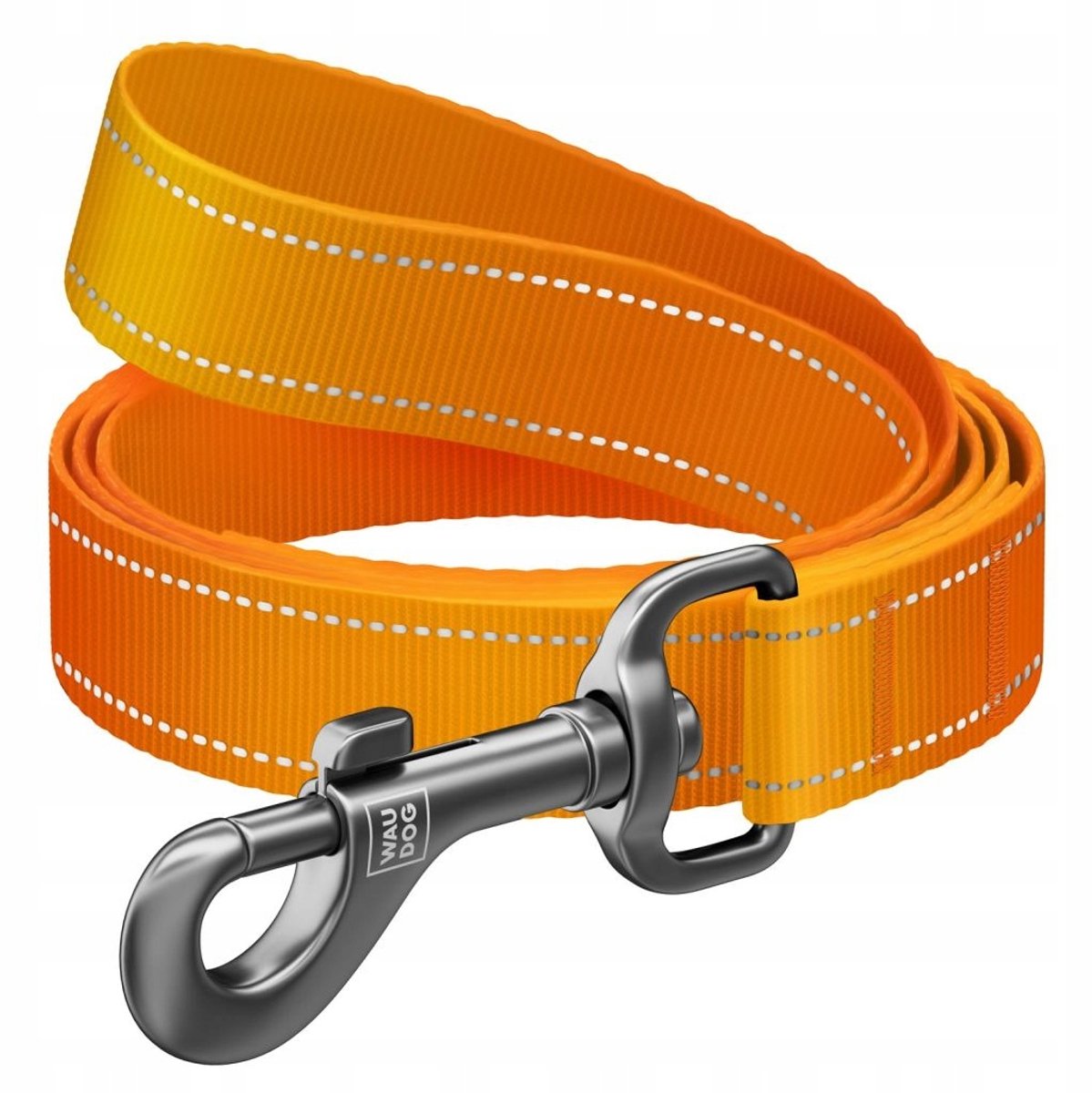 WAUDOG Nylon Hondenlijn Oranje L-XXL 25mm 200cm