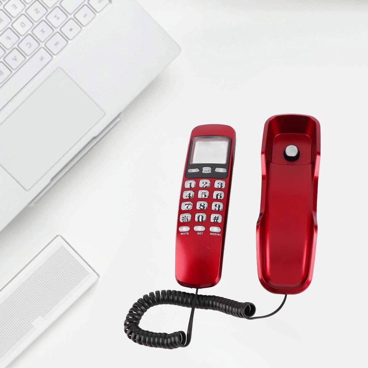 Dailygoods- Huistelefoon met LCD-scherm - Dubbel nummerherkenningssysteem - Inkomende herinneringen - Terugbelfunctie - Multifunctionele telefoon - Voor thuiskantoor - Vaste Telefoon