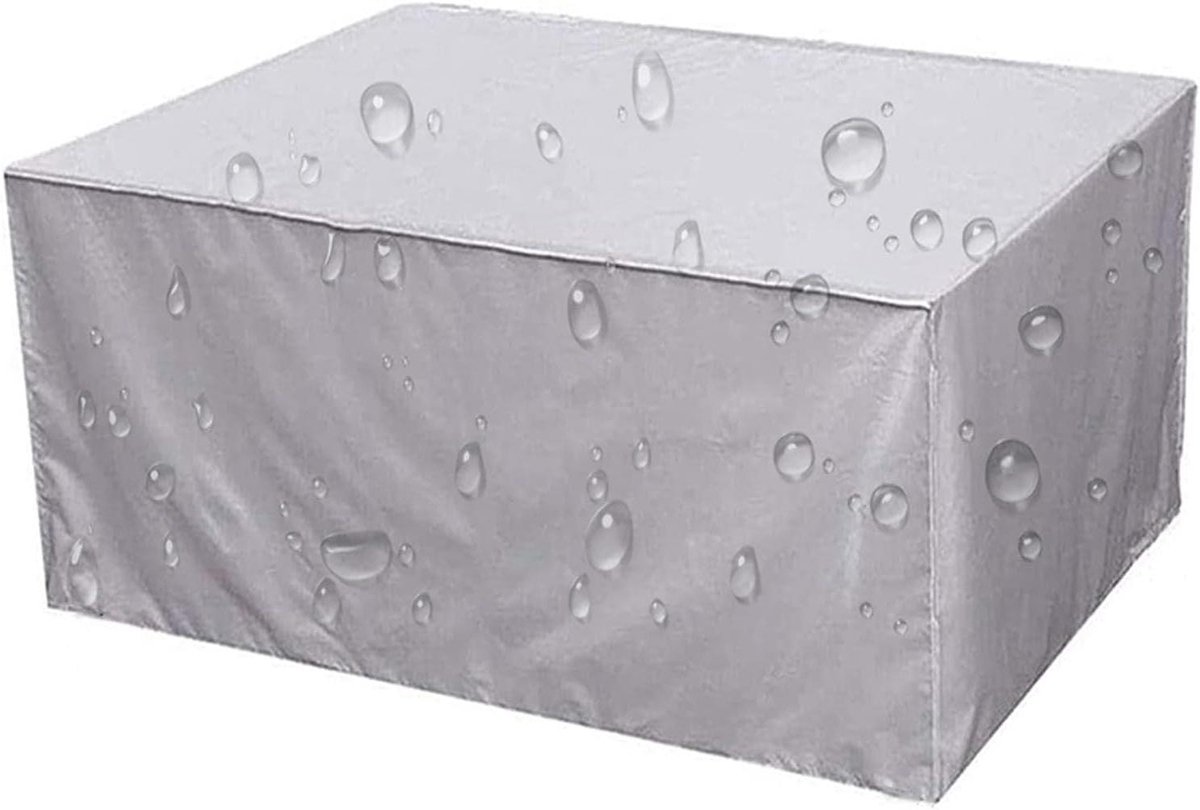 Tuinmeubelhoes - Bankbeschermer - Meubels beschermen - Waterdicht Oxford stof - 300 x 250 x 90 cm - Zilver