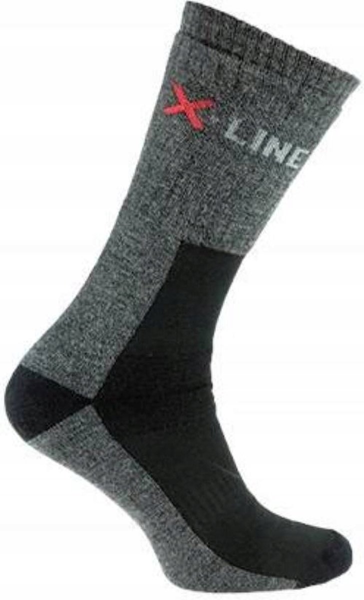Uitgebreide Merino wandelsokken Multicolor