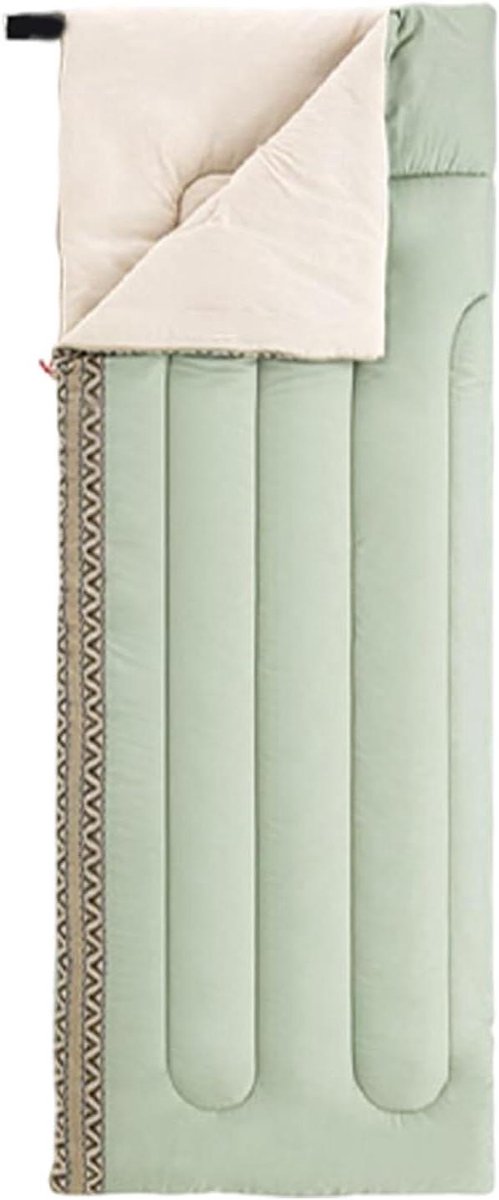 Kampeer slaapzak - Outdoor slaapzak - Kamperen en hiken - Waterafstotend en compact - 190x75 cm - Blauw