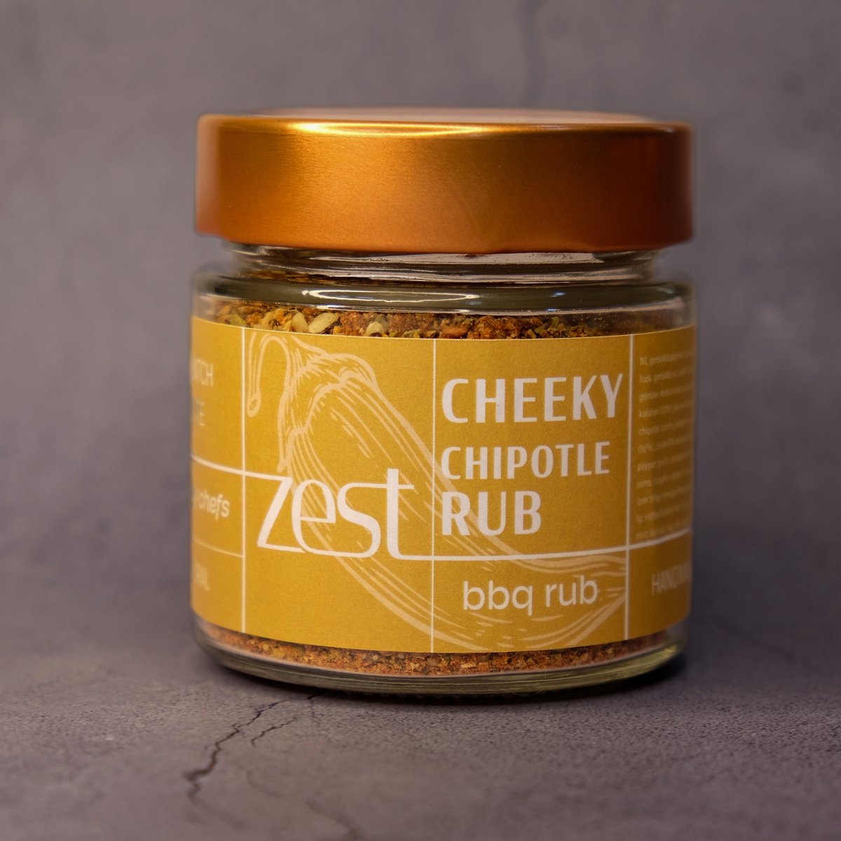 Cheeky Chipotle Rub – Rokerige BBQ Rub 140g – ZEST Spices