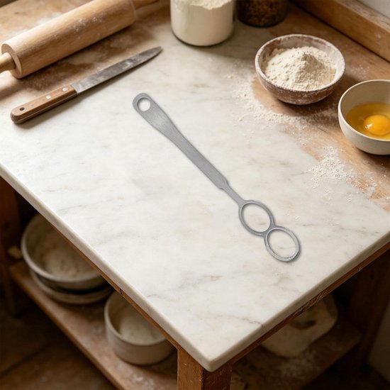 Handmixer Eierklopper - Keuken Gereedschap - Beslag Maken - Roestvrij Staal - 16.8 cm - Zilverkleurig — afbeelding 2