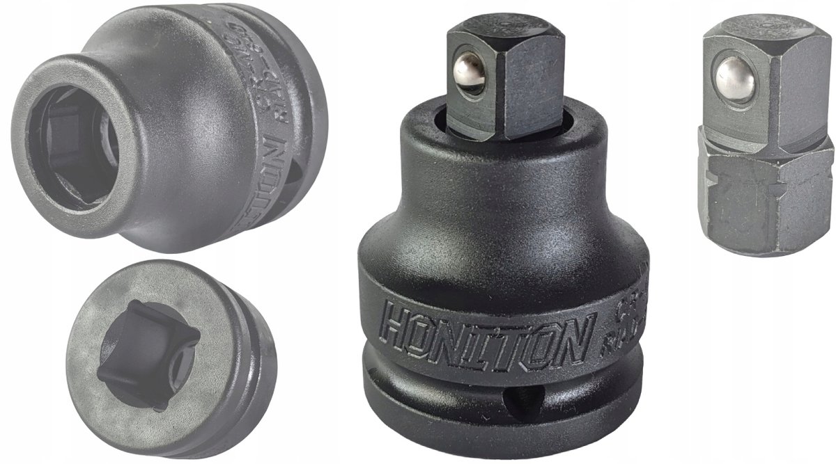 Honiton Slagdopp adapter 3/4" naar 1/2" met verwisselbare kop