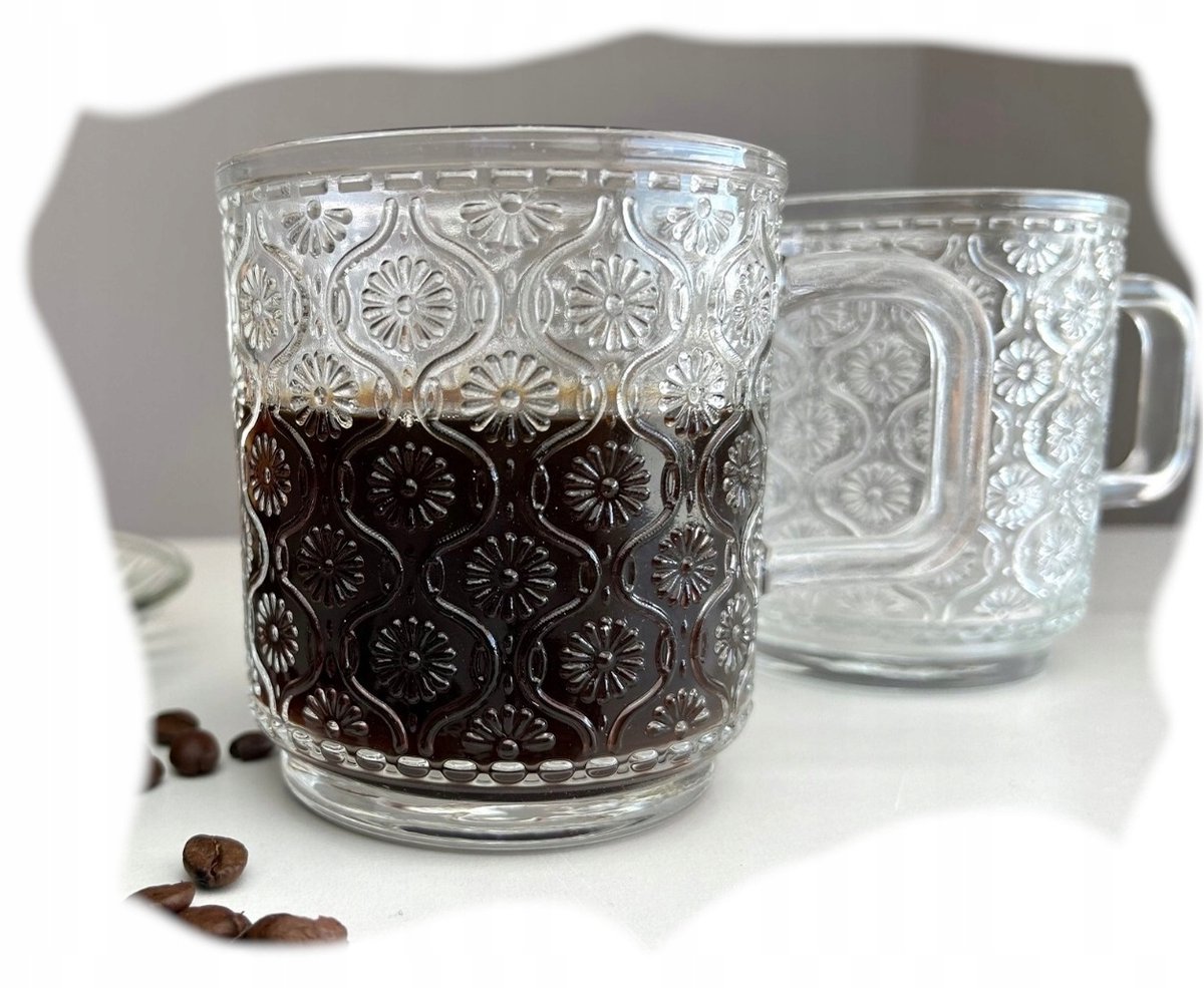 LUXITO Star Glas 320ml - Stijlvolle Mok voor Koffie & Thee