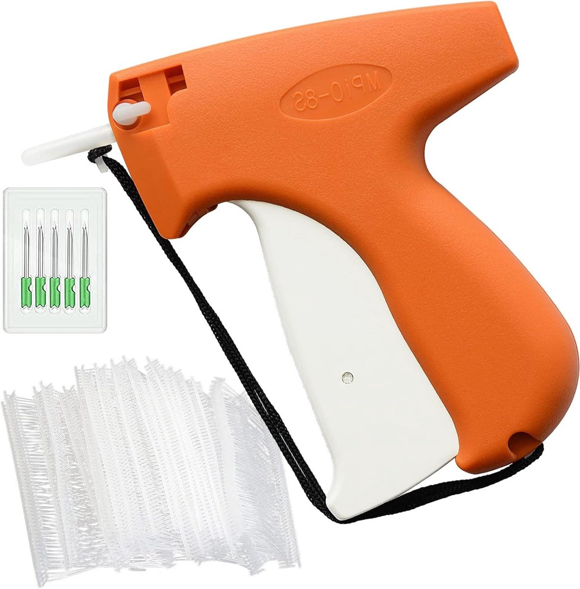 Labelpistool Set - Kleding Prijslabel - Kleding Etiketteren - Duurzame Constructie - 1600+ Stuks - Oranje