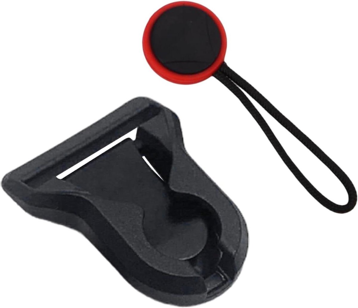 Camera riemconnectoren - Snelsluitclip adapter - Fotoapparatuur bevestigen - Veilige snelsluiting - N.v.t. - Zwart