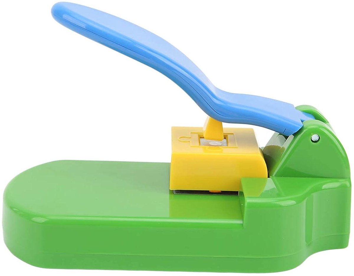Puzzelmaker Snijmachine - Doe-het-zelf Puzzel - Persoonlijke Puzzels Maken - Met 10 Schuim Puzzels - 4x6 Inch Foto's - Mintgroen