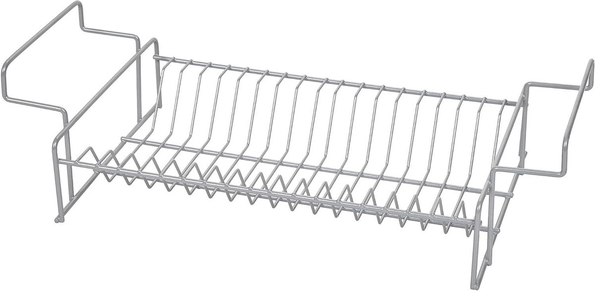 Afdruiprek - Vaatwasrek - Keuken Ordenen - Roestbestendig - 38.5 cm - Grijs