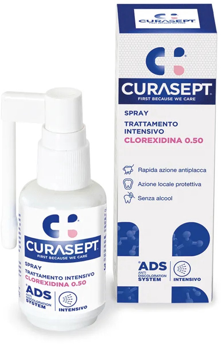 Curasept ADS Mondspray chloorhexidine 0,05% - 30 ml