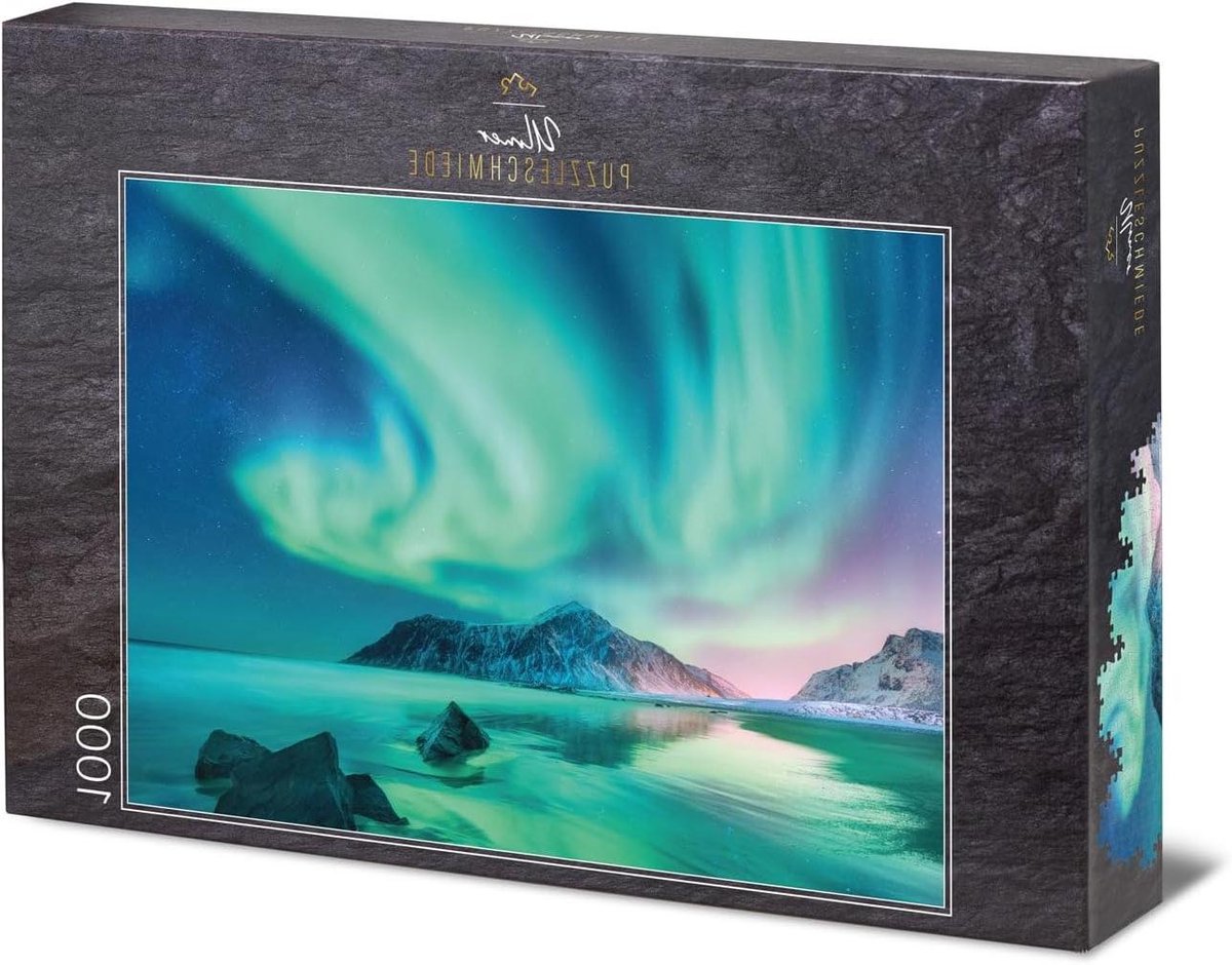 Legpuzzel 1000 stukjes - Puzzel volwassenen - Ontspannend tijdverdrijf - Premium karton 1.9mm - 68 x 48 cm - Nachtblauw