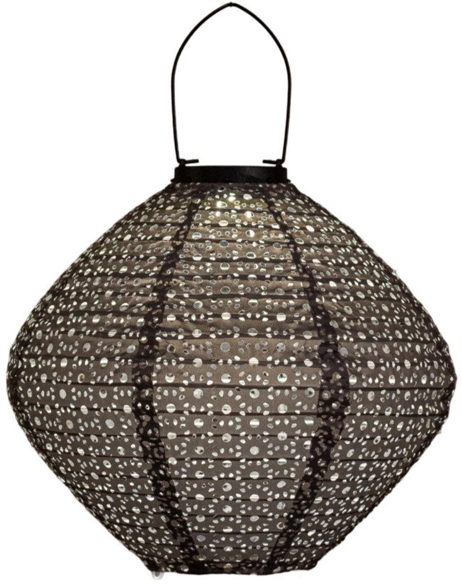 Annas collection - Solar Lampion 29 x 25 cm Grijs