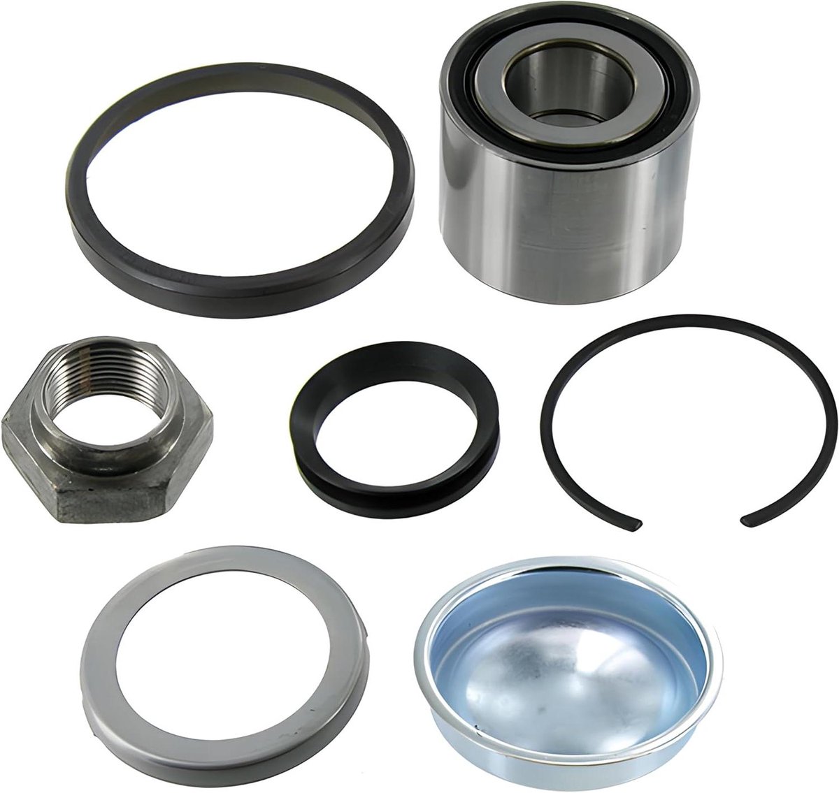 Wielnaaf Lager Kit - Lager Set - Auto Reparatie - Complete Vervanging - 11.1 x 8.4 x 11.1 cm - Wit