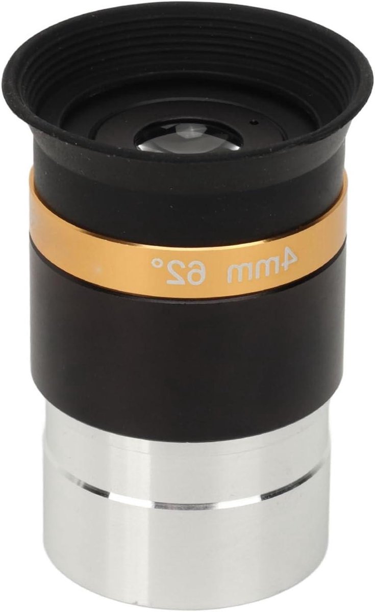 Telescoop Oculair - Astronomie Lens - Gedetailleerd Observeren - Asferische Volledig Gecoate Lens - 4 mm - Zwart