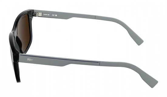LACOSTE L6078S 035 TRANSPARENT GREY 56/18/145 MALE Zonnebrillen van Merkloos — afbeelding 2