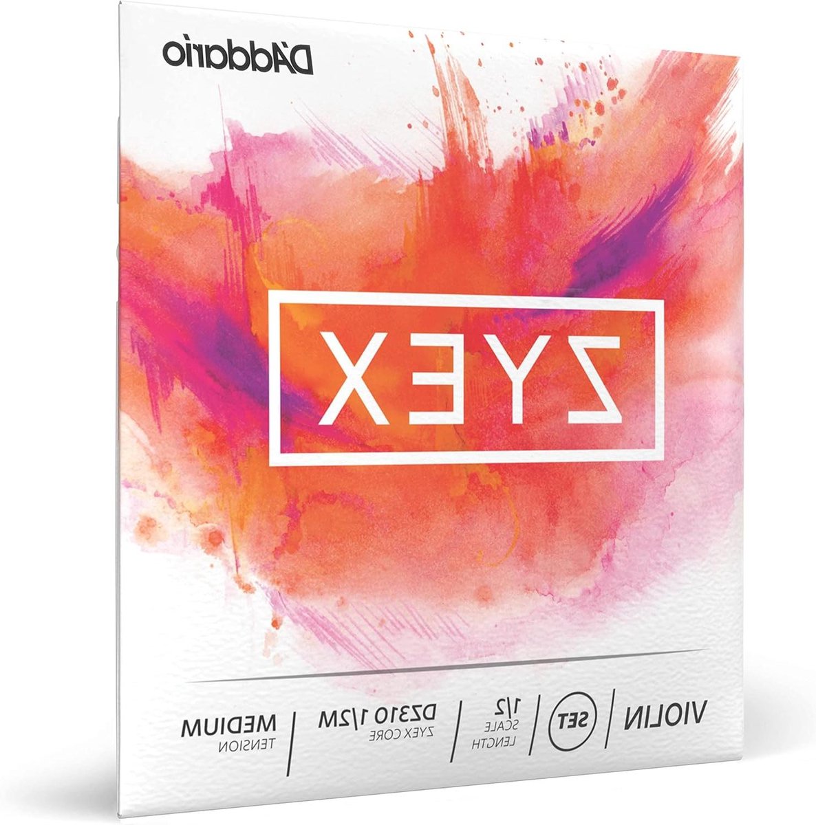 Vioolsnaren Set - Synthetische Vezels - Muziek Maken - Medium Spanning - 1/2 Maat - Grijs