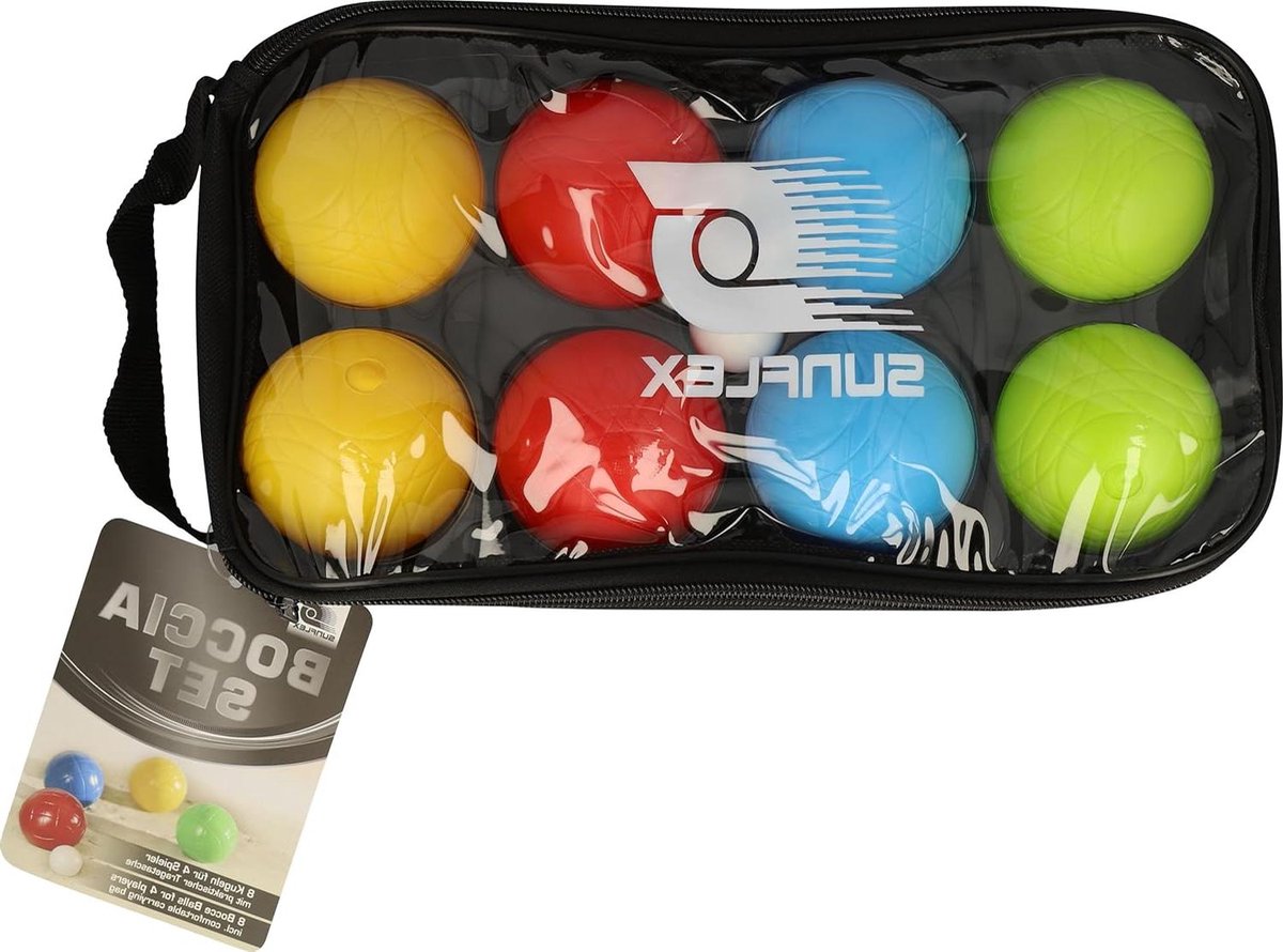 Boccia Set - Tuinspel Ballen - Buiten Spelen - Watergevulde Ballen - 8 Ballen - Meerkleurig