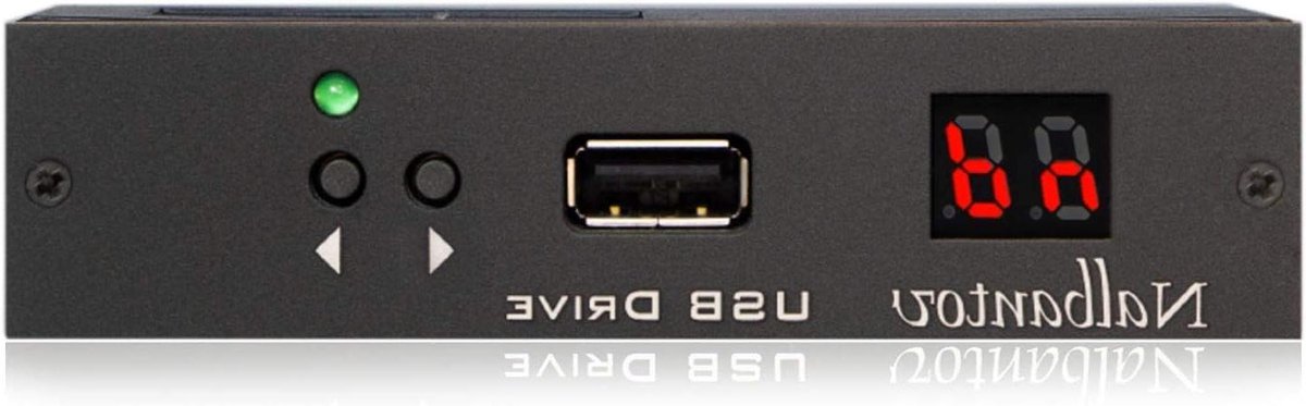USB Floppy Emulator - Floppy Drive Vervanger - Muziekapparatuur Gebruiken - Oude Floppy's Opslaan - 100 Floppy's - Zwart
