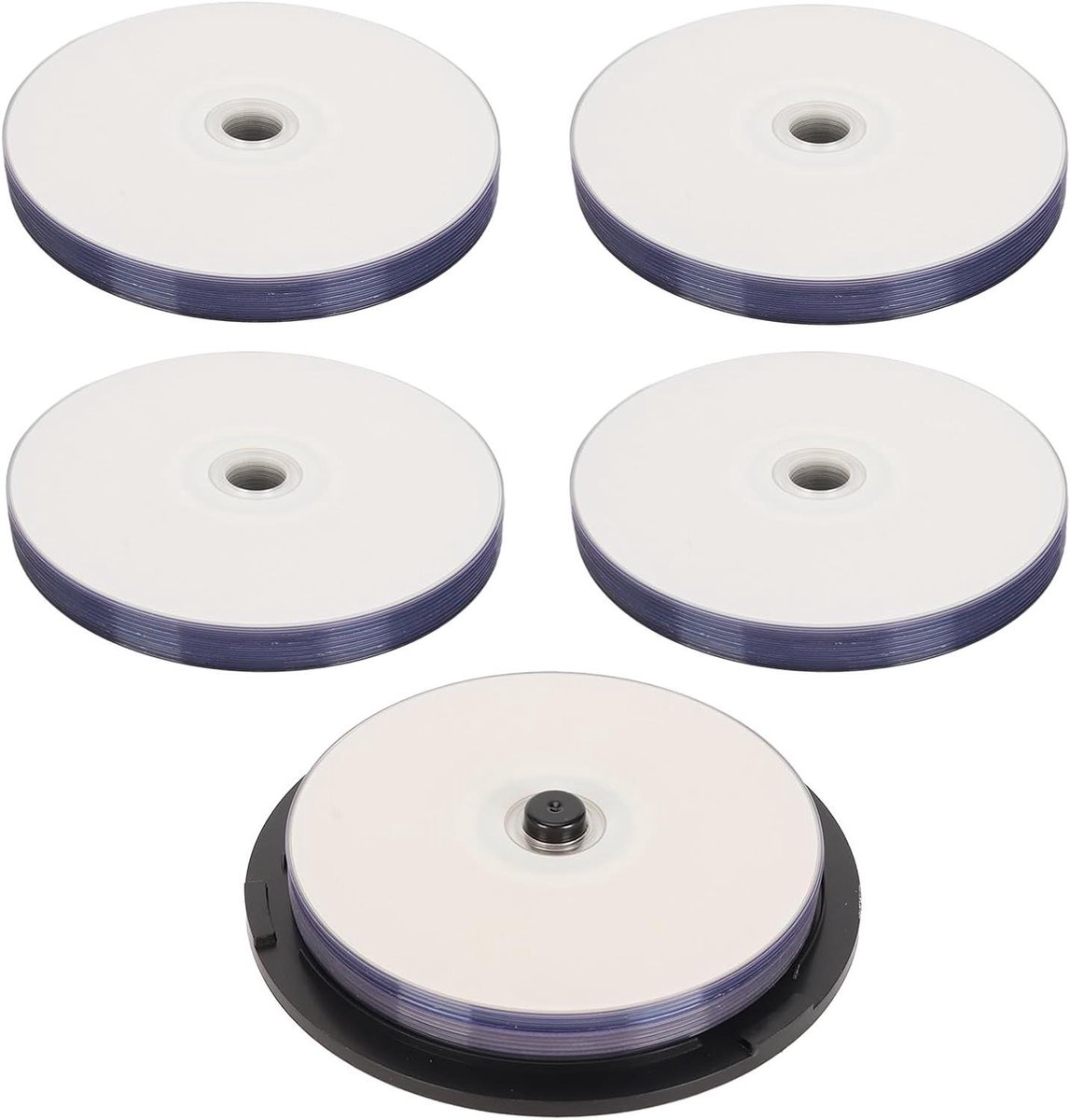DVD-R Blanco Discs - Opnamebare Media - Data Archiveren - Hoge Snelheid Opname - 4.7 GB - Wit