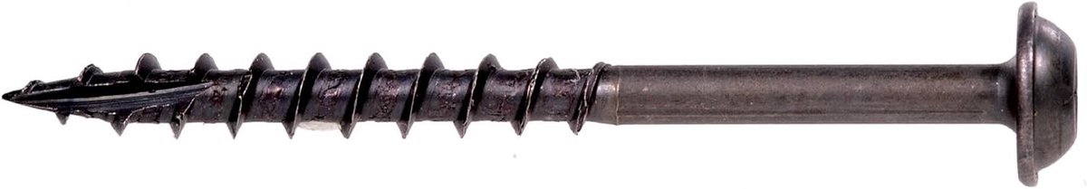Pocket Hole Schroeven - Houtverbinding Schroeven - Meubels Maken - Fijne Schroefdraad - 1.5 Inch - Brons