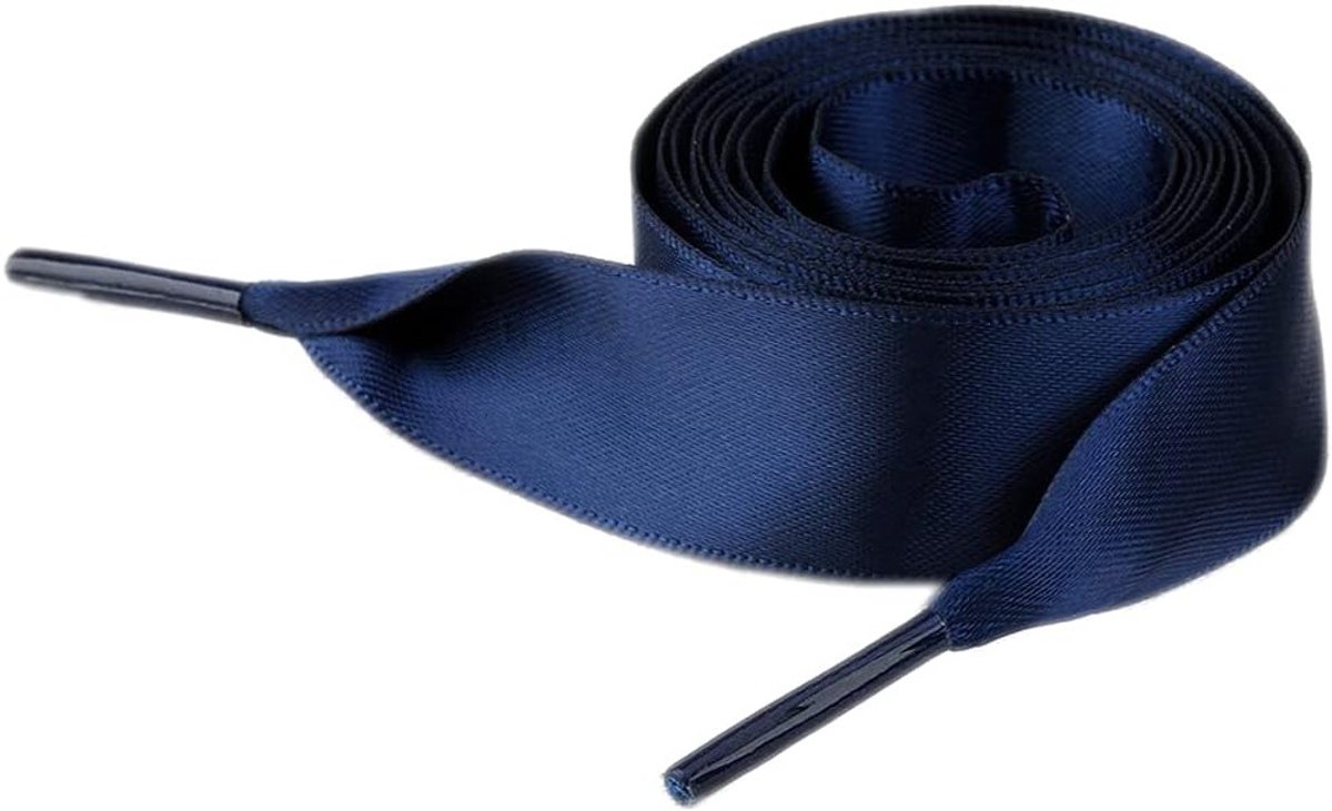 Duurzame Satijnen Veters, Universele Platte Veters, Vervangingsveters voor Casual Schoenen, 50 cm Lang, Geschikt voor Unisex en Diverse Maten