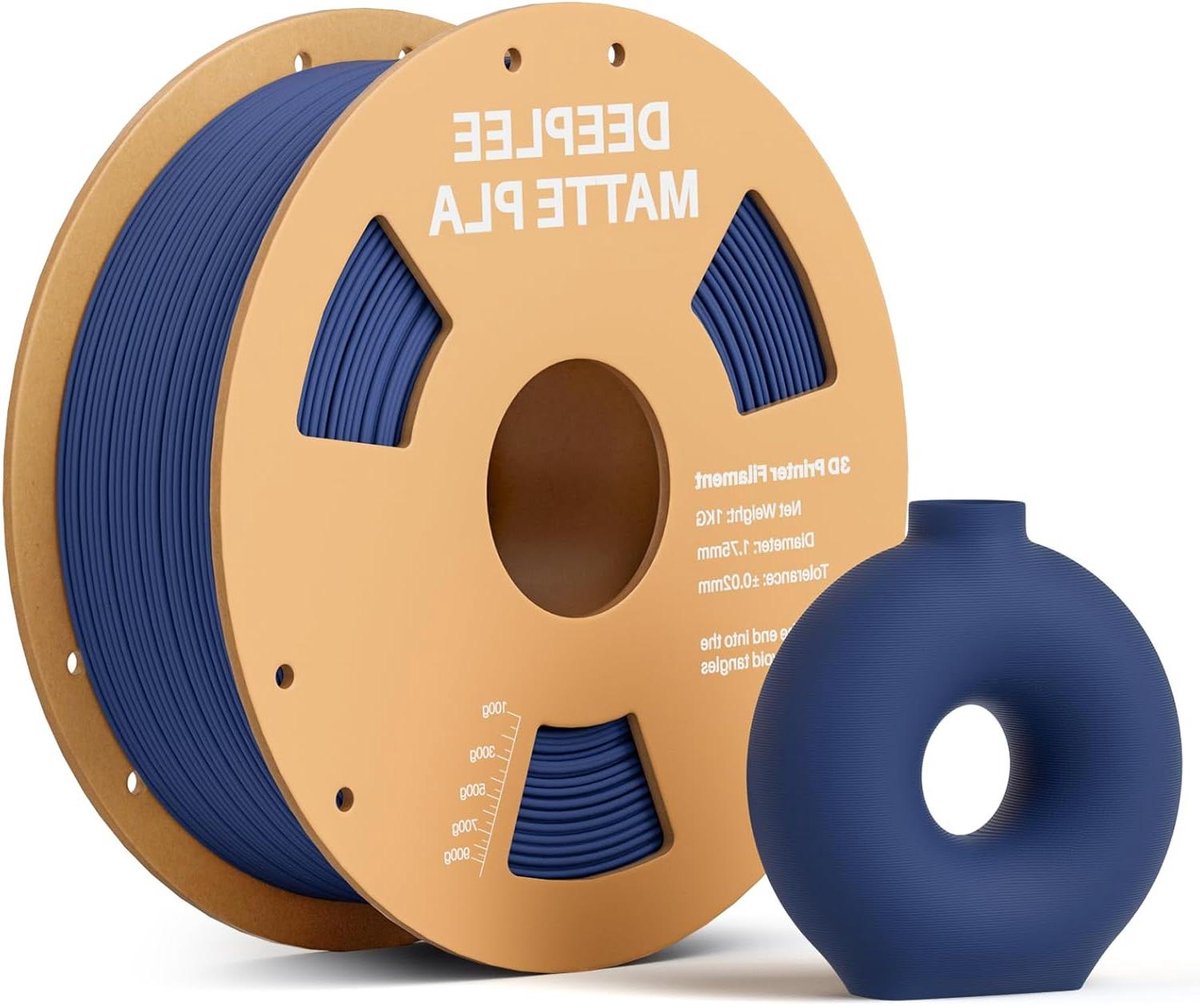 Mat PLA Filament - 3D Printer Materiaal - 3D Prints Maken - Gladde Matte Afwerking - 1.75 mm 1 kg