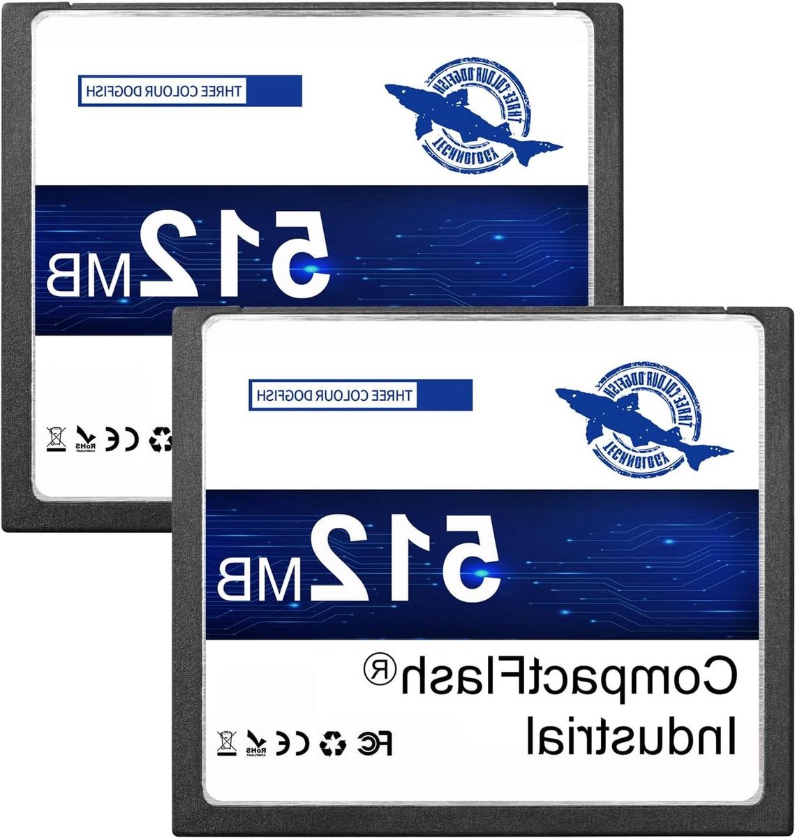 Geheugenkaart - CompactFlash Opslag - Industriële Apparaten - SLC NAND Technologie - 512 MB