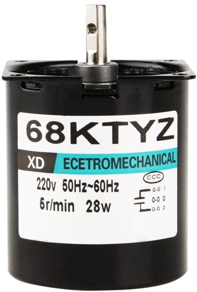 Allecto - Miniatuur Synchronous Motor 28W AC220V 5-80 RPM - Duurzaam en Betrouwbaar