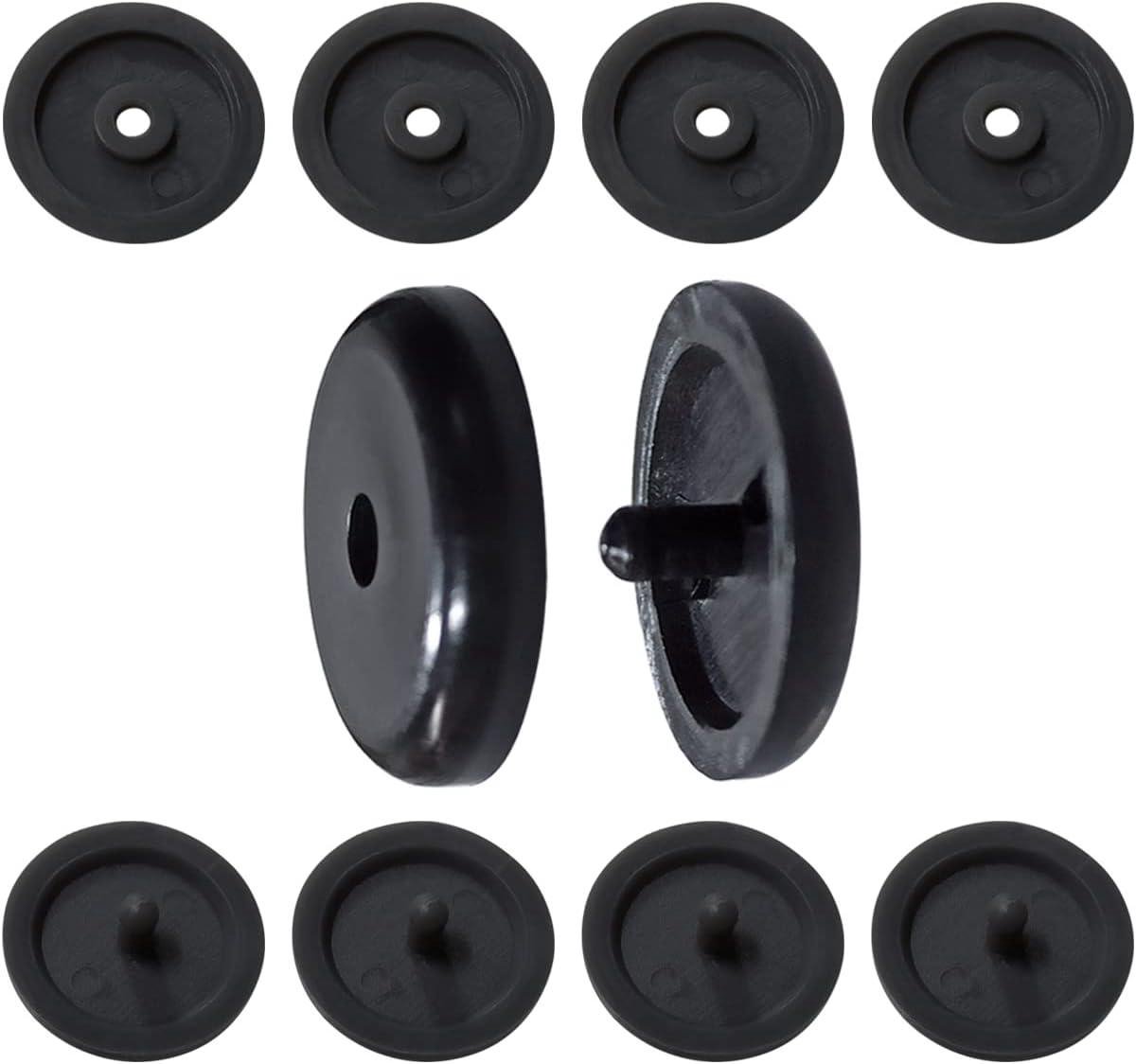 Veiligheidsgordel Stopper - Gordel Gesp Clip - Voorkom Wegglijden - Universele Pasvorm Kit - 5 Sets - Zwart