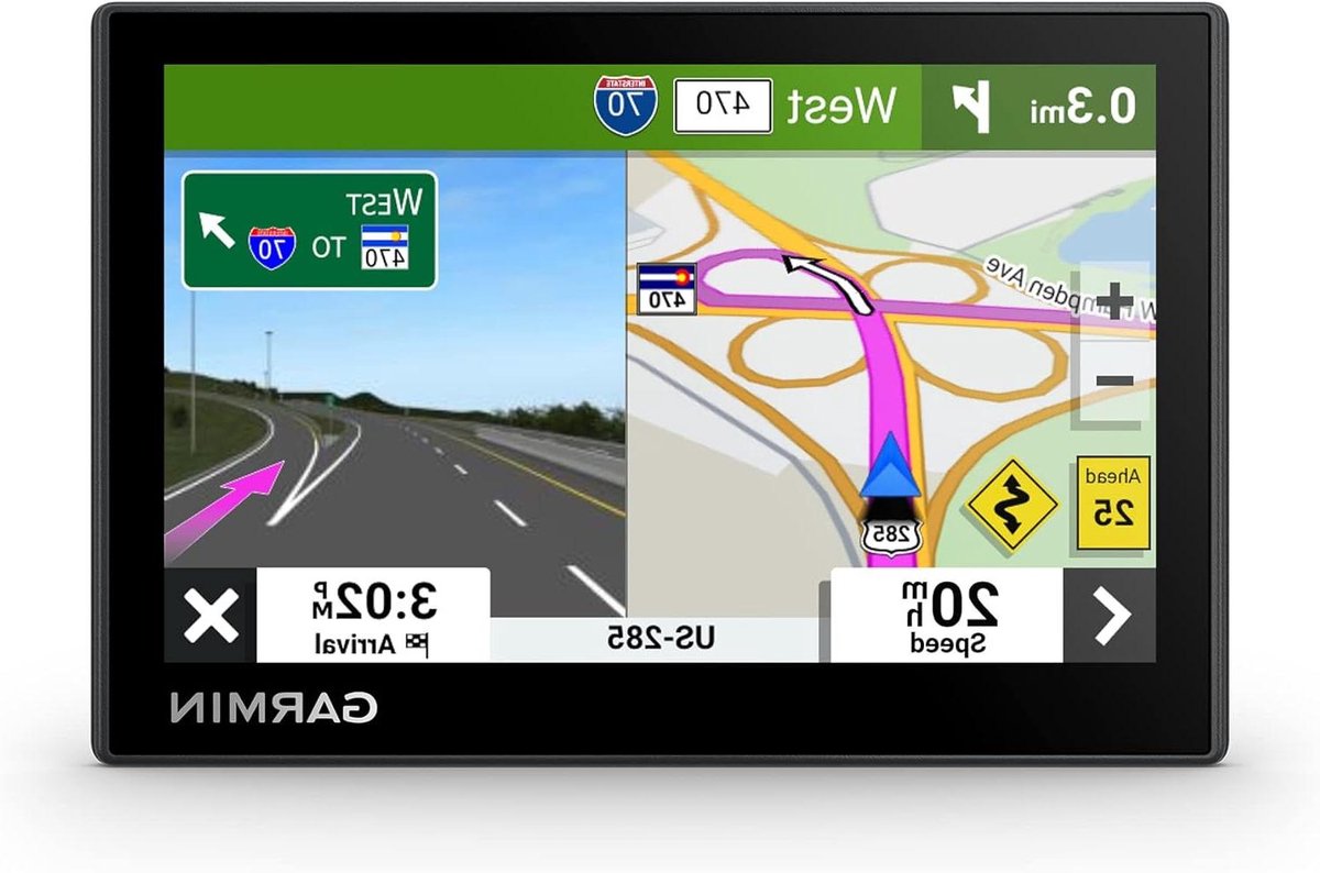 Garmin Drive 53 (USB-C), GPS Navigatie, 5" Display, EU Kaarten, Driver Alerts, TripAdvisor functie, Milieuzone assistentie, Live verkeer & Weer via de Garmin Drive app, USB-C - afbeelding 1