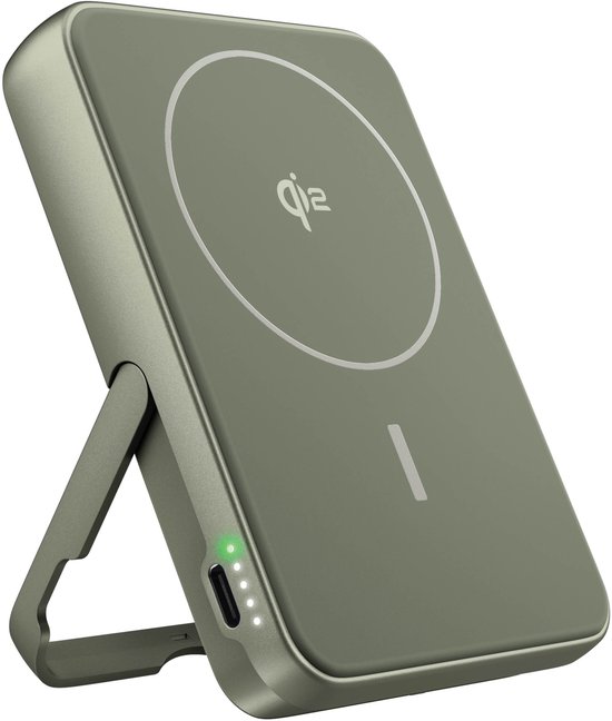 Magnetische draadloze powerbank 10.000mAh Fresh ’n Rebel Qi2 15W iPhone 12+ Pixel 10+ USB-C 20W