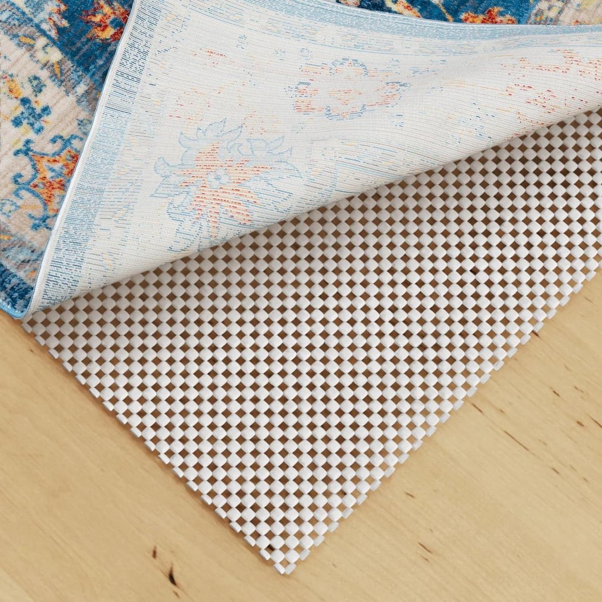 Antislip tapijt pad grijper 2 x 6 voet extra dikke pads voor hardhouten vloeren, anti-slip